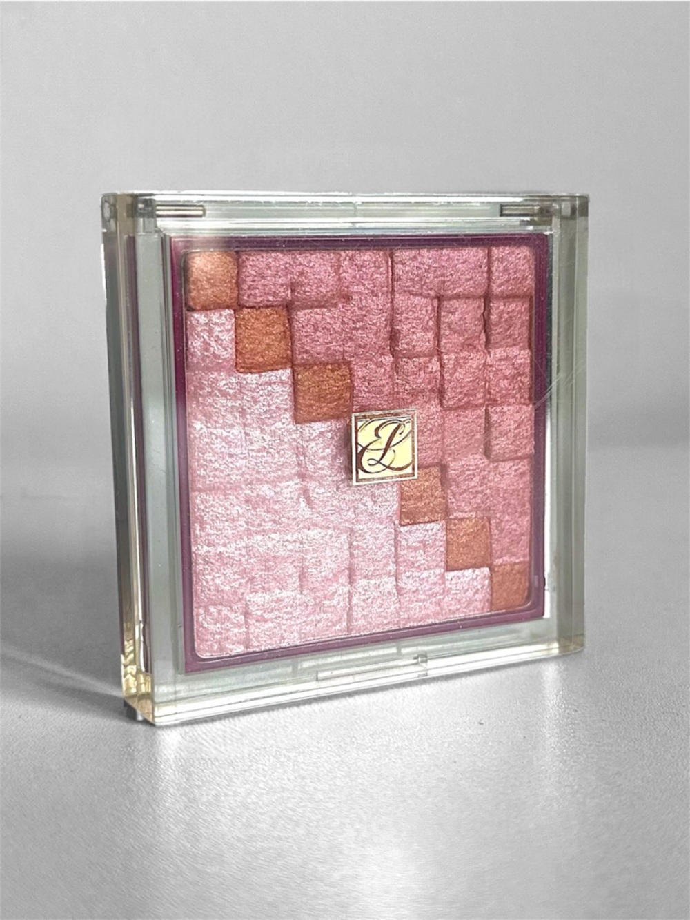 BNIB - EstΓ©e Lauder ColorStones Peach Pink Gold Shimmering Highlighter - Picture 5 of 13